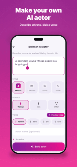 إنشاء الفيديو في تطبيق Vydeyo